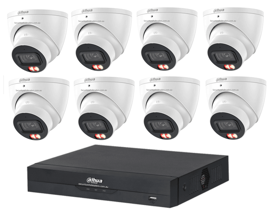 Dahua 8 camera CCTV security package with NVR